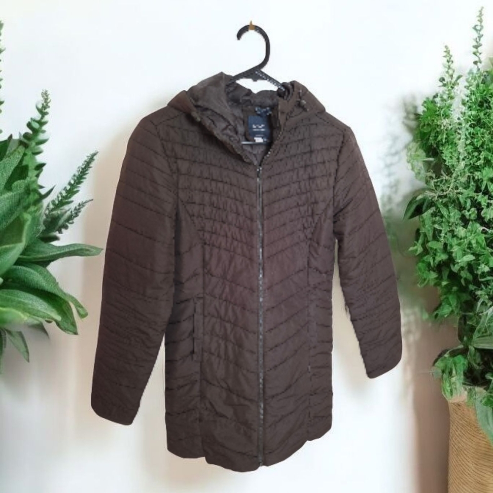 Only Quilted Jacket in Dark Gray
